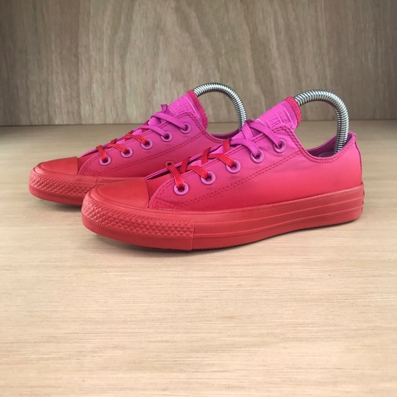 NEW Converse CTAS OX Active Fuchsia - Picture 3 of 7